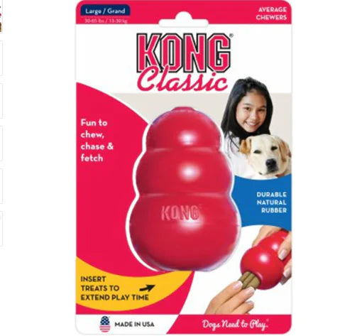 Durable Rubber Dog Toy with Treat Dispenser | All Sizes